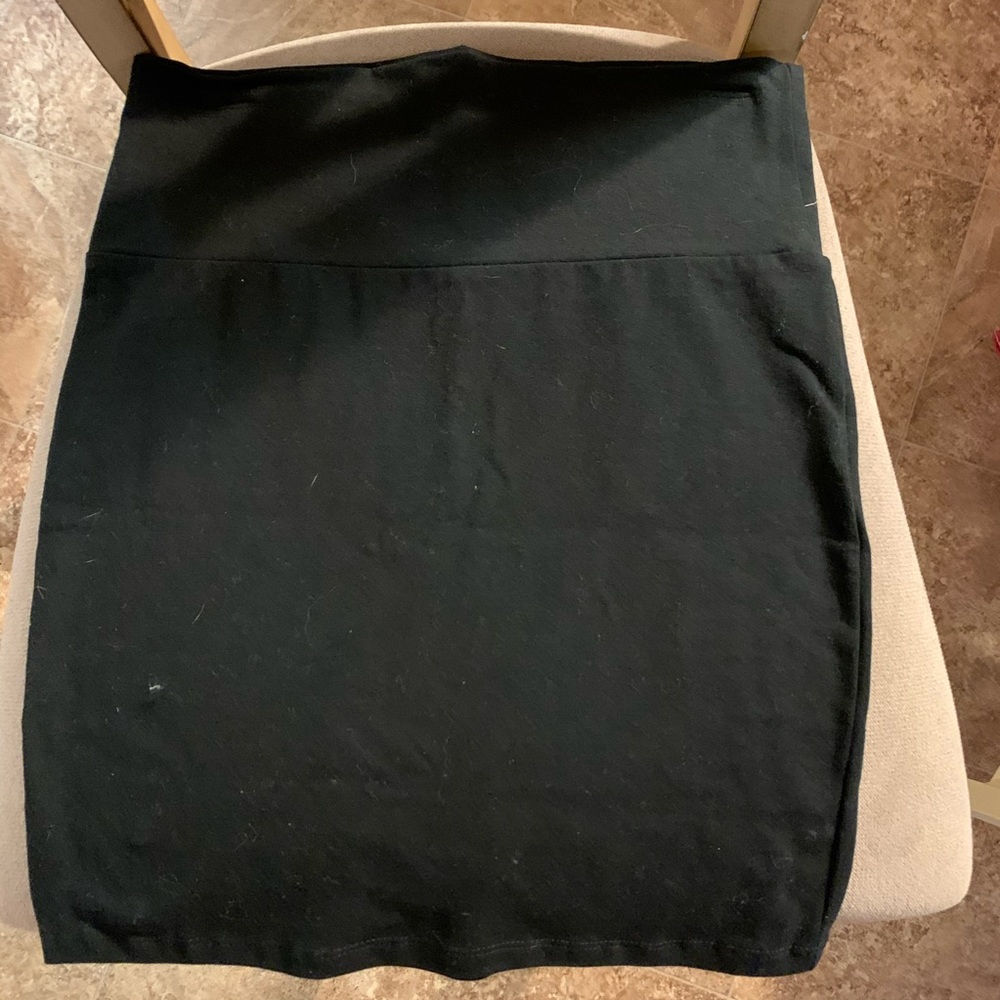 Black Tight Mini Skirt